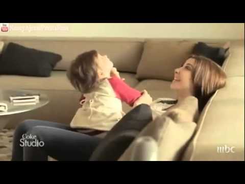 فيديو نانسى عجرم داخل منزلها مع ابنتها إيلا