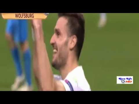 بالفيديو فولفسبورج يفوز بهدفين على إنتر ميلان