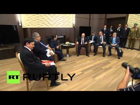 بوتين يلتقي ملك البحرين حمد بن عيسى آل خليفة