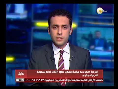 فيديو مصر تعلن دعمها ضربة الخليج سياسيًا وعسكريًا