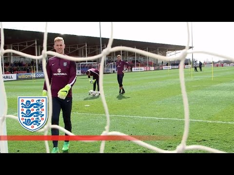 تدريب حراس مرمى إنجلترا