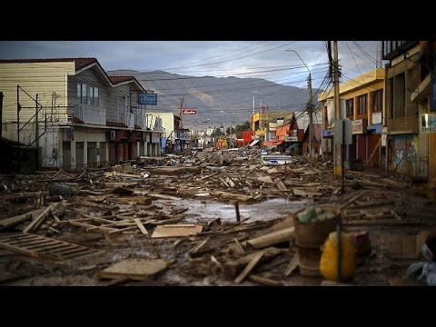 شاهد7 قتلى و19 مفقودًا إثر فيضانات شمال تشيلي