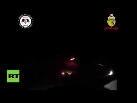شاهد الأمن التونسي يقضي على 9 متطرفين