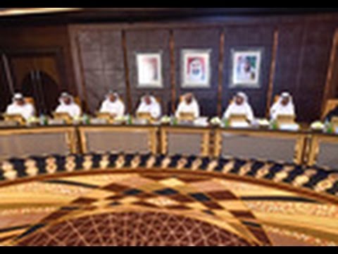 بالفيديو محمد بن راشد يترأس اجتماع مجلس الوزراء الإماراتي