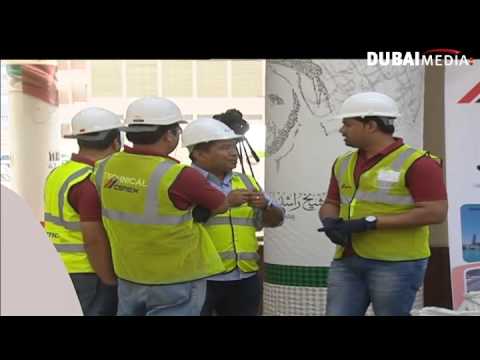 بالفيديو إطلاق تطبيق الخرسانة الخضراء في دبي 2015
