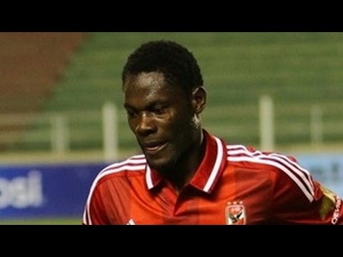 ايبموبوي يحرز هدف الأهلي الأول في  الرجاء