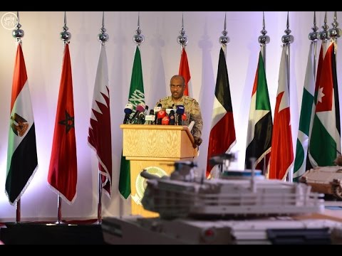 فيديو الناطق باسم عاصفة الحزم يؤكّد تأمين الحدود السعودية