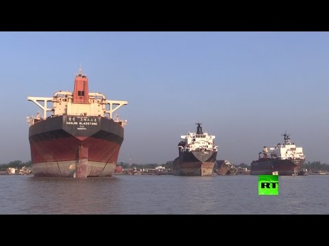 شاهد بالفيديو ألغاز مقبرة السفن في بنغلاديش