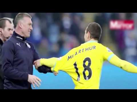 فيديو مدرب يخنق لاعب ضمن مواجهات الدوري الإنجليزي