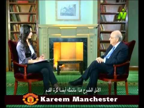 فيديو بلاتر يؤكد أنَّ مستقبل الكرة المصرية مشرق