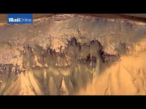بالفيديو اكتشاف 150 مليار متر مكعب من الماء المتجمد على المريخ