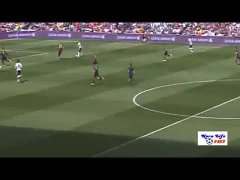 بالفيديو فوز فريق برشلونة على فالنسيا