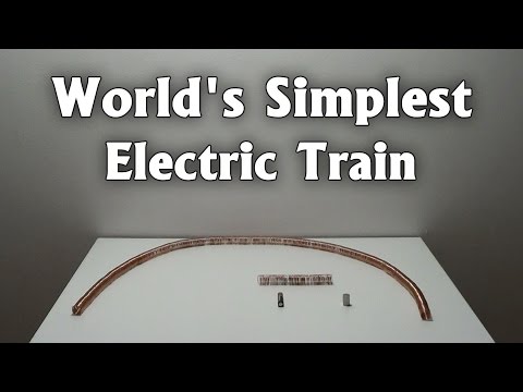 شاهد أسهل طريقة لصناعة قطار كهربائي