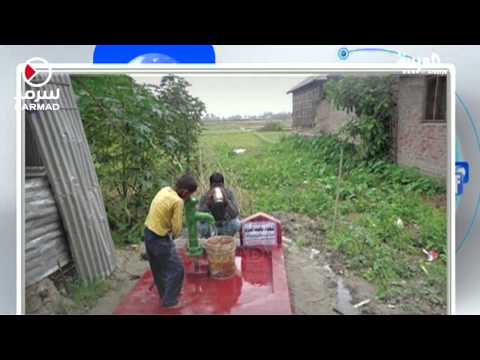 شاهد مدرسة خالد بن الوليد في السعودية تحفر بئر مياه للشرب في نيبال