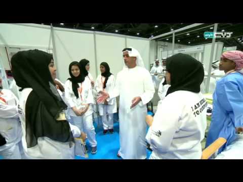 فيديو سيف بن زايد يطلع على فعاليات المسابقة الوطنية