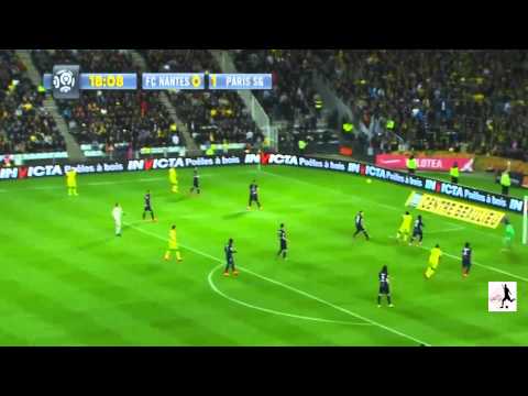 بالفيديو أهداف فوز باريس سان جيرمان على فريق نانت