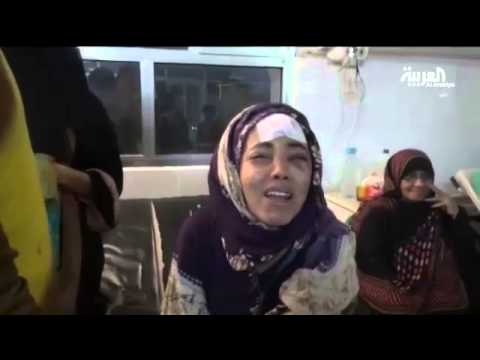 بالفيديو مقتل عشرات النازحين بنيران الحوثي