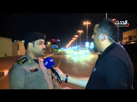 شاهد ليل نجران يروي قصة مدينة لا تخاف