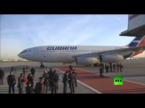 لحظة وصول زعماء الدول إلى موسكو