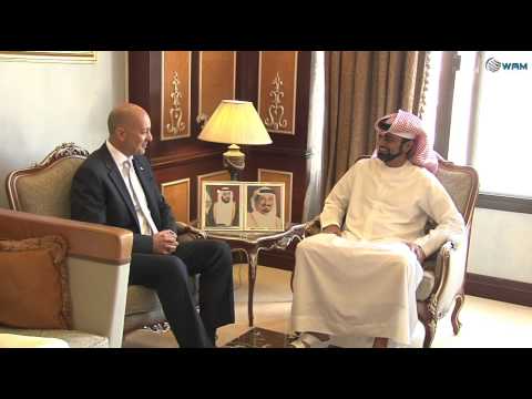 ولي عهد عجمان يستقبل السفير التركي