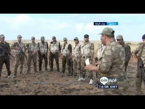 بالفيديو الثوار يقاتلون تنظيم داعش في معقله بالرقة