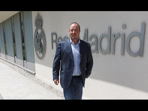 شاهد ريال مدريد يحتفل بتعيين بينيتيز مديرًا فنيًا للفريق