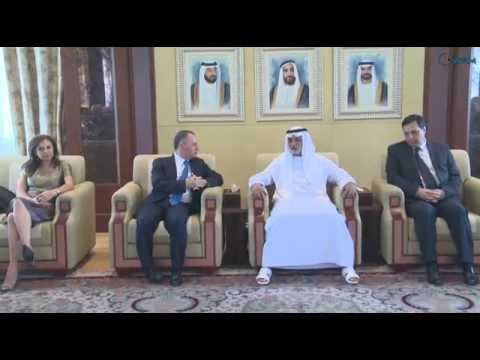 فيديو نهيان بن مبارك يستقبل وزير الثقافة اللبناني
