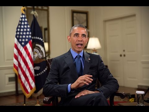 بالفيديو باراك أوباما يكتب قواعد التجارة