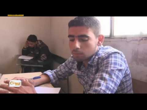 شاهد طلاب سوريون يتحدون وضعهم ويتقدمون للامتحانات