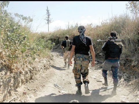 شاهد مجموعات مسلحة تعلن معركة فتح الغوطة الغربية