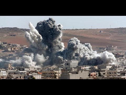 شاهد التحالف الدولي ينفذ 18 غارة على مواقع داعش