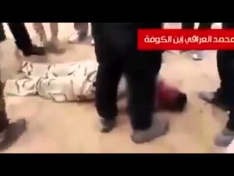 فيديو قوات الحشد الشعبي تقتل جاسوسًا من داعش