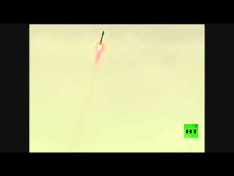 شاهد صاروخ سويوز الحامل يُطلق من بليسيتسك