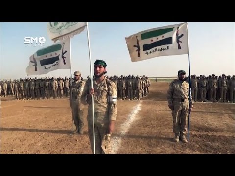 شاهد إعلان بدء معركة عاصفة الجنوب لتحرير درعا