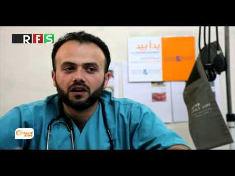 فيديو مركز الشهيدة نوال شاكر في اللاذقية يعمل بالقرب من الجبهات