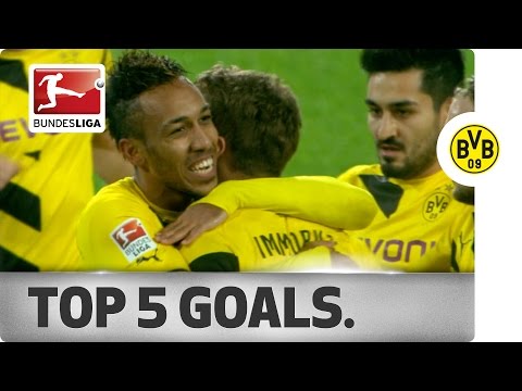 شاهد أقوى 5 أهداف لنجم بروسيا دورتموند أوباميانغ