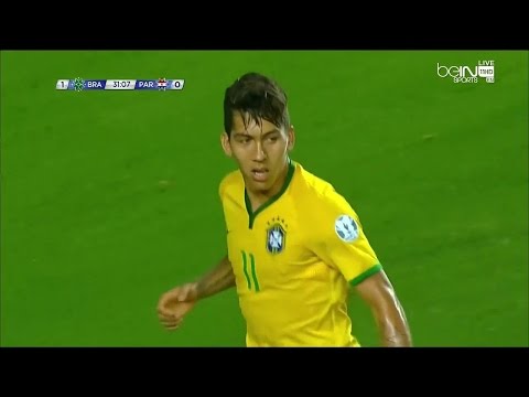 بالفيديو مهارات نجم ليفربول الجديد فيرمينو أمام باراغواي