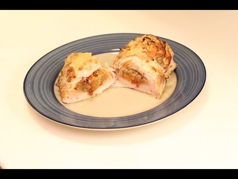 بالفيديو طريقة لحشو الدجاج بالخضروات