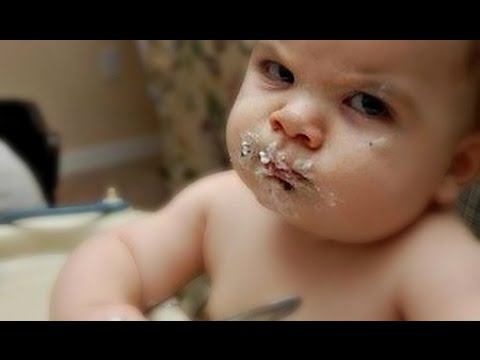 بالفيديو أطرف ردود أفعال الأطفال عند الغضب