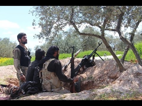 شاهد المعارضة تتقدم في سهل الغاب وتسيطر على قرية الشريعة