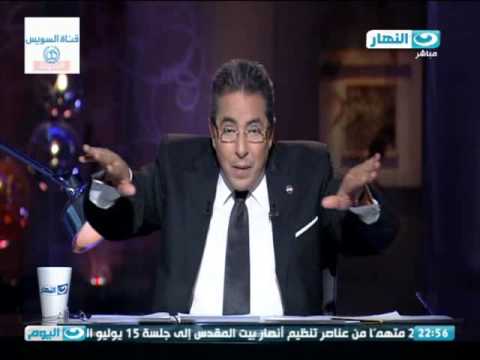 شاهد محمود سعد يدعو للتضامن مع الجيش المصري