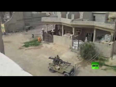 بالفيديو صور تبرز المعارك بين سرايا السلام وداعش