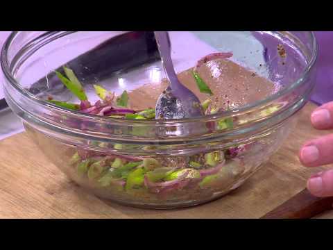 بالفيديو طريقة سلطة دجاج بالبطاطس