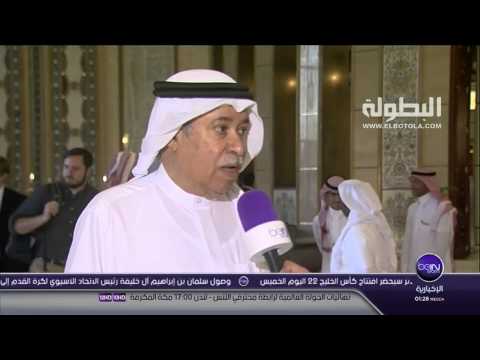 رئيس الأولمبية البحرينية يرشح الإمارات