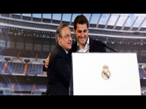 شاهد وداع كاسياس بحضور رئيس ريال مدريد