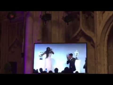 شاهد سيرينا ترقص مع ديوكوفيتش