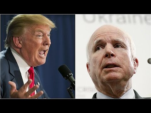 بالفيديو انتقادات كبيرة لتصريحات ترامب ضد ماكين