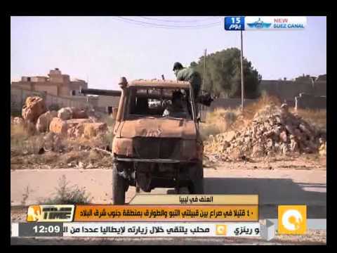 بالفيديو40 قتيلًا في صراع بين قبيلتي التبو والطوارق في سبها