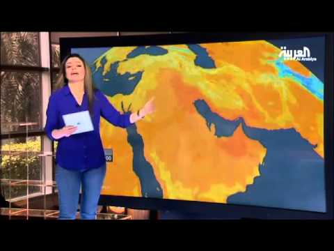 بالفيديو ارتفاع درجات الحرارة في شبه الجزيرة العربية
