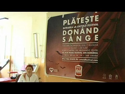 بالفيديو التبرع بالدم مقابل حضور مهرجان الموسيقى